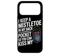 I Keep A Mistletoe In My Back Pocket Relaxed Holiday Humor Case for iPhone 17 Pro Max