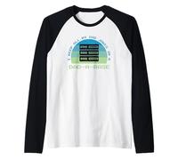 I Keep All My Dad Jokes in A Dad A Base Fathers Day Funny Raglan Baseball Tee