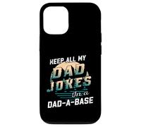 I Keep All My Dad Jokes In A Dad A Base Funny Dad Daddy Joke Case for iPhone 12/12 Pro