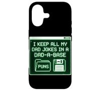 I Keep All My Dad Jokes In A Dad A Base Puns Case for iPhone 17