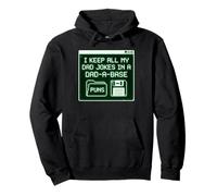 I Keep All My Dad Jokes In A Dad A Base Puns Pullover Hoodie