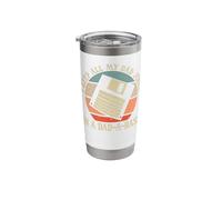 I Keep All My Dad Jokes in A Dad-A-Base Stainless Steel Insulated Tumbler