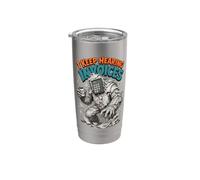 I Keep Hearing Invoices Funny Accountant Horror Stainless Steel Insulated Tumbler