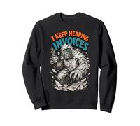 I Keep Hearing Invoices Funny Accountant Horror Sweatshirt