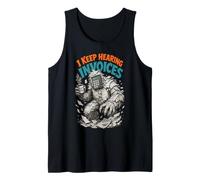 I Keep Hearing Invoices Funny Accountant Horror Tank Top