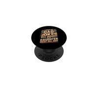 I Keep My Dad Jokes Well Grounded Daughter PopSockets Adhesive PopGrip