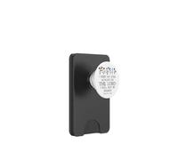 I Keep My Eyes Always on the Lord Not Be Shaken Psalm 16:8 PopSockets PopWallet for MagSafe