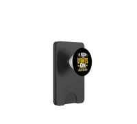 I Keep The Lights On Electrician Funny Power Line PopSockets PopWallet for MagSafe