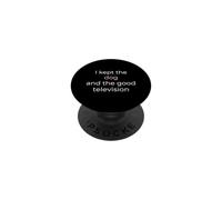 I Kept The Dog And The Good Television Divorced Dog Dad PopSockets Adhesive PopGrip