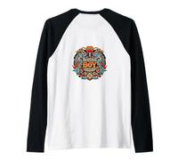 I kissed a boy and I liked it dragon tattoo queer love LGBTQ Raglan Baseball Tee