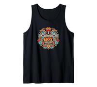 I kissed a boy and I liked it dragon tattoo queer love LGBTQ Tank Top
