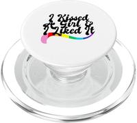 I kissed a girl & I liked it gay pride lesbian LGBTQ+ love PopSockets PopGrip for MagSafe