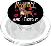I Kissed A Pitbull And I Liked It PopSockets PopGrip for MagSafe
