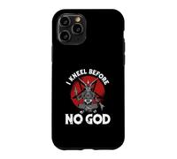 I Kneel Before No God Satanic Pentagram Baphomet Case for iPhone 11 Pro