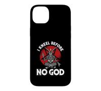 I Kneel Before No God Satanic Pentagram Baphomet Case for iPhone 14 Plus