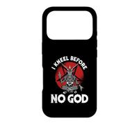 I Kneel Before No God Satanic Pentagram Baphomet Case for iPhone 17 Pro