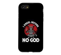 I Kneel Before No God Satanic Pentagram Baphomet Case for iPhone SE (2020) / 7/8