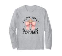 I Know About Popular Pink Witch Long Sleeve T-Shirt