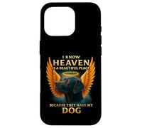 I know heaven Is A Beautiful Place Because They Have My Dog Case for iPhone 16 Pro