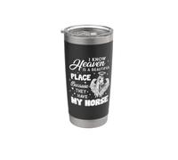 I Know Heaven is a Beautiful Place Stainless Steel Insulated Tumbler