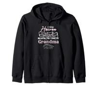 I Know Heaven Is A Beautiful Place They Have My Grandma Zip Hoodie