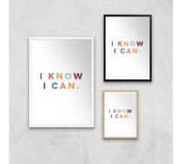 I Know I Can Giclée Art Print - A4 - Print Only