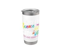 I Know I Do Science Like a Girl Try and Keep Up - Scientist Stainless Steel Insulated Tumbler