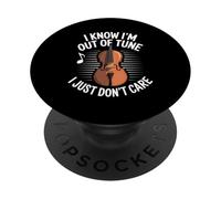 I Know I’m Out of Tune I Just Don’t Care Cello Player PopSockets Adhesive PopGrip