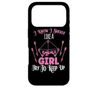 I Know I Shoot Like A Girl Try To Keep Up Shooter Archer Case for iPhone 17 Pro