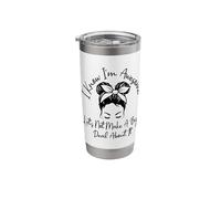 I Know I'm Awesome Let's Not Make A Big Deal About It Funny Stainless Steel Insulated Tumbler