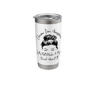 I Know I'm Awesome Let's Not Make A Big Deal About It Funny Stainless Steel Insulated Tumbler