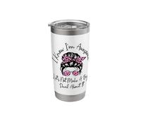 I Know I'm Awesome Let's Not Make A Big Deal About It Funny Stainless Steel Insulated Tumbler