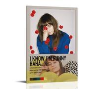 I Know I'm Funny Haha-Faye Webster Anti Splash Art Posters Living Room And Bedroom Hanging Paintings Suitable for Multiple Scenarios No Need for Punching Easy to Install Suitable for Gifts And Persona