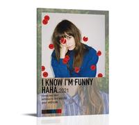 I Know I'm Funny Haha-Faye WebsterPainting Art Poster Canvas Art Wall Decoration Home Bedroom Aesthetics Painter Living Deco Strong Wall Painting Room DecoratedFrame-style20x30inch(50x75cm)
