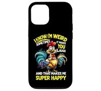 I Know I'm Weird But Sometimes It Make You Laugh Funny quote Case for iPhone 12/12 Pro
