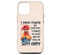 I Know I'm Weird But Sometimes It Make You Laugh Funny quote Case for iPhone 12/12 Pro