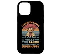 I Know I'm Weird But Sometimes It Make You Laugh Funny quote Case for iPhone 12 Pro Max