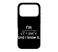 I Know It Math Formula Calculus Algebra Teacher Math Lover Case for iPhone 17 Pro
