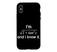 I Know It Math Formula Calculus Algebra Teacher Math Lover Case for iPhone X/XS