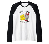 I Know It's Cheesy But I Feel Grate Funny Cheese Pun Raglan Baseball Tee