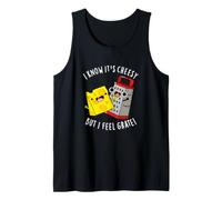 I Know It's Cheesy But I Feel Grate Funny Cheese Pun Tank Top