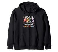 I Know My ABC's Antecedents Behaviors Consequences Zip Hoodie