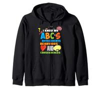 I Know My ABC's Applied Behavior Analysis Analyst ABA Zip Hoodie