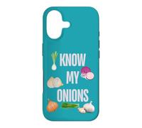 I KNOW MY ONIONS FUNNY Case for iPhone 17