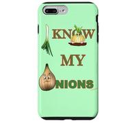 I KNOW MY ONIONS FUNNY Case for iPhone 7 Plus/8 Plus
