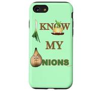 I KNOW MY ONIONS FUNNY Case for iPhone SE (2020) / 7/8