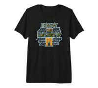 I Know The Last Digit of Pi Funny Math Geek Humor Premium T-Shirt