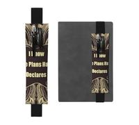I Know The Plans Have You Declares Lord Elastic Band Pen Holder Detachable Pu Leather Pen Sleeve Pouch Journal Pencil Holder Pencil Case Office Supplies Gift For Hardcover Journals Notebooks Planners