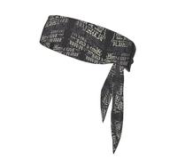 I Know The Plans Have You Declares Lord Sports bandage with printed headband, suitable for basketball, running, tennis, karate, and track and field