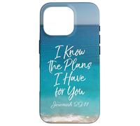 I Know The Plans I Have For You Christian Woman Bible Verse Case for iPhone 16 Pro